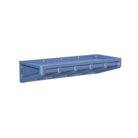 Cortech Institutional Bed, 81 in L, Midnight Blue 7701MB | Zoro