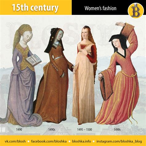 15th century women’s fashion :: Behance