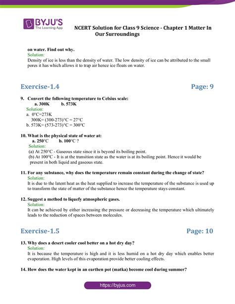 NCERT Class 9 Science Chapter 1 的图像结果