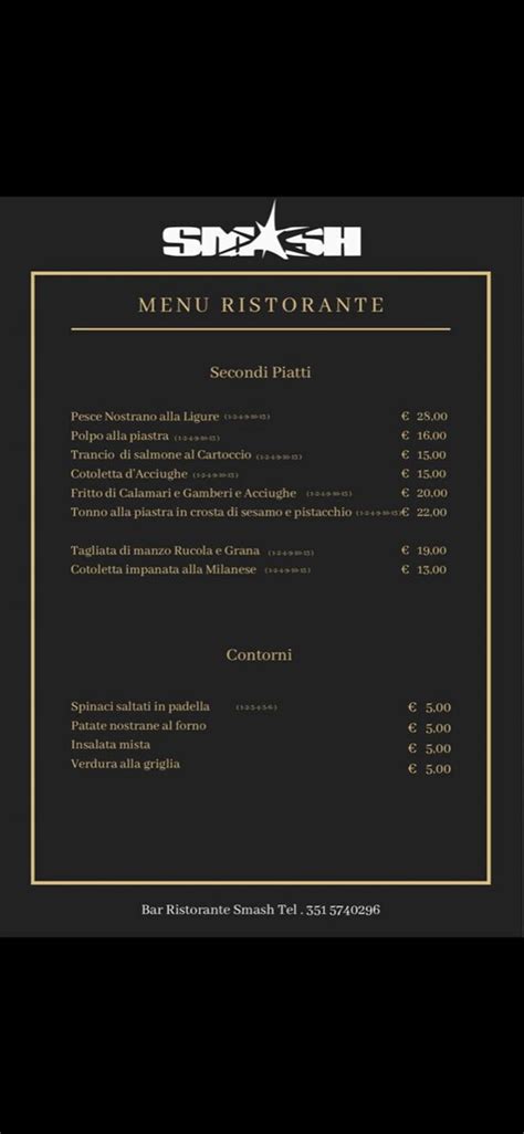 RISTORANTE SMASH, Bonassola - Restaurant Reviews, Phone Number & Photos ...