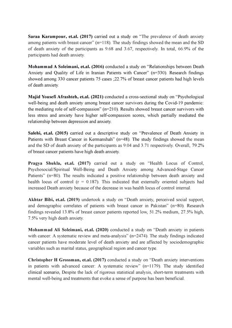 Review OF LIT - useful for research - Saraa Karampour, et. (2017 ...