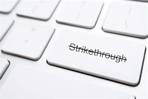 What is the Keyboard Shortcut for Strikethrough? - TechCult