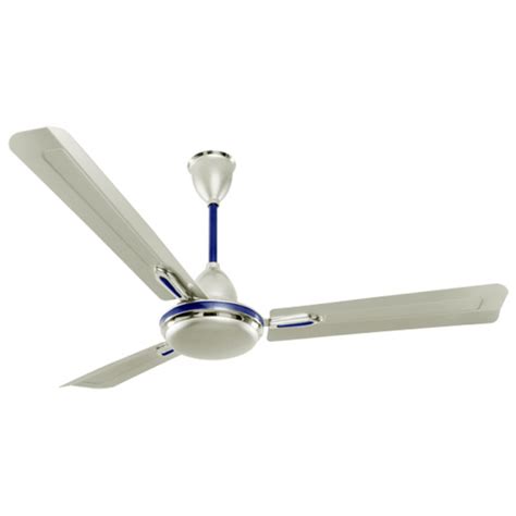 Orient Quasar Ornamental Antidust 48" 1200mm Silver Blue Ceiling Fan