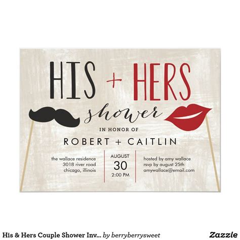 Sample Couple Wedding Shower Invitations at Noreen Coley blog