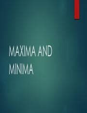 Image result for Maxima and Minima Tutorial