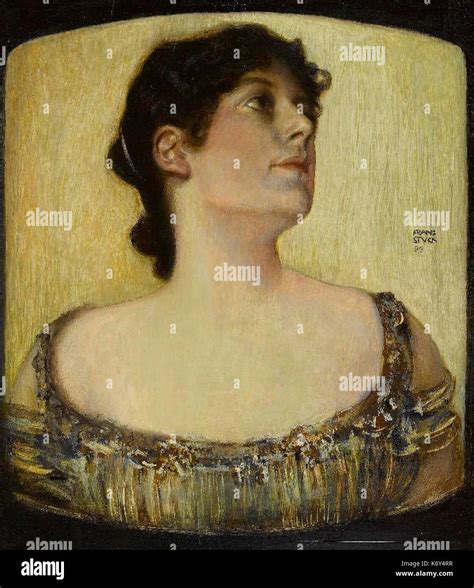 Franz von Stuck Bildnis Frau Mary Stuck Stock Photo - Alamy