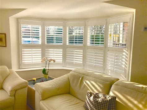 Bay Window Plantation Shutters - Hampshire - Dorset - Shuttersouth