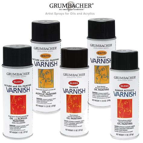 Grumbacher Artist Sprays Oil & Acrylic Painting | Jerry's Artarama