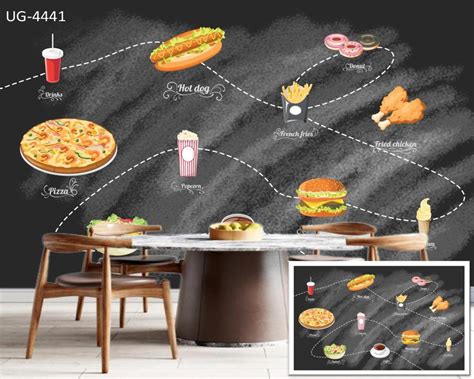 Fast Food trip Cafe Wallpaper – Myindianthings