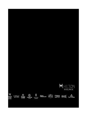 Hilton San Diego Bayfront Credit Card Payment Authorization Form 2012 ...