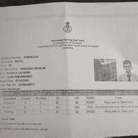 [Resolved] RTO India — LMV Test Results