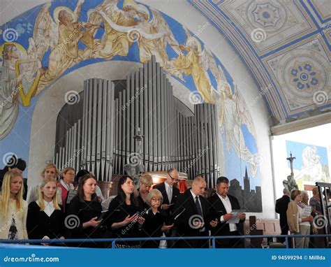 Martin Luther Evangelical Lutheran Church, Lithuania Editorial Stock ...