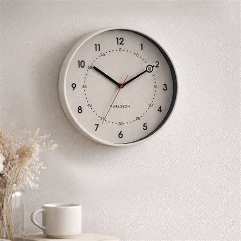 Karlsson Fresco Wall Clock 31cm - Warm Grey