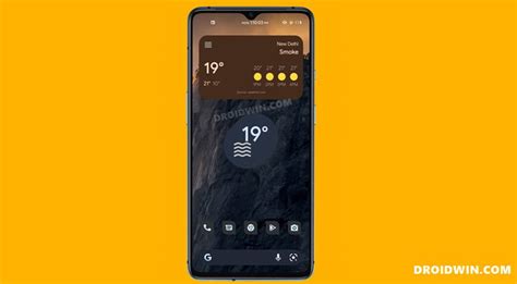 Android 12 Weather Widget 的图像结果