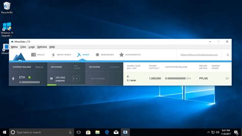 Tutorial Mine Ethereum 的图像结果