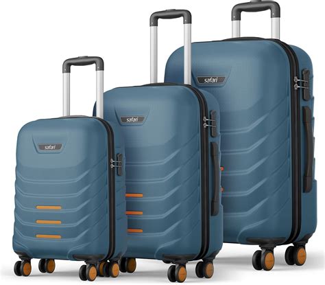 Buy Skybags ABS Stroke Hard Spinner Luggage Set of 3 (55+65+75 Cm ...
