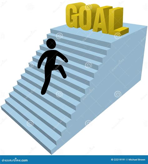 Steps Towards Goals Clip Art