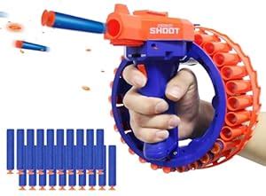 Toyshine Electric Toy Gun Automatic Soft Foam Bullet Blaster Gun Toy ...