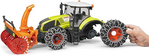 Buy Bruder Claas Axion 950 with Snow Chains & Snow Blower Online at ...