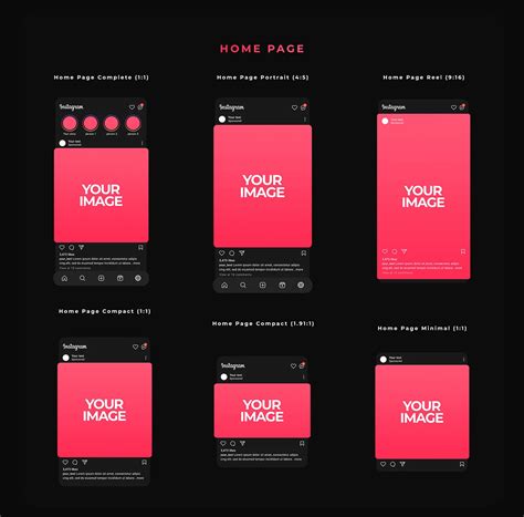 Modern Instagram Mockup Bundle | PSD :: Behance