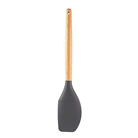 Buy Spatlus Woodtula Silicone Spatula, BPA Free Heat Resistant up to ...