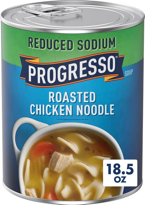 Amazon.com: Progresso Reduced Sodium Canned Soup, Roasted Chicken ...
