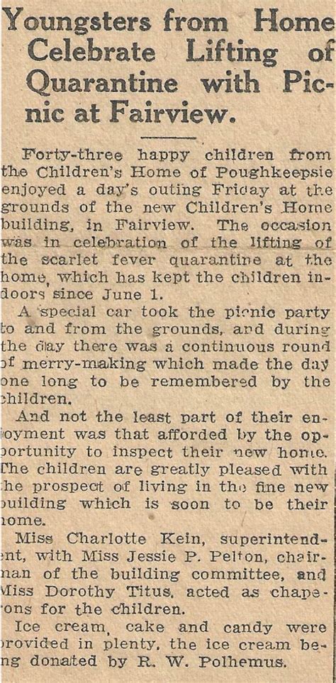 Our Home’s History | Children's Home of Poughkeepsie