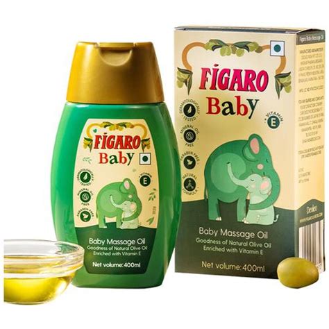 Figaro Baby Massage Oil - Goodness Of Olive Oil & Vitamin E, Herbal, N ...