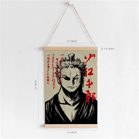 Zoro wano Canvas artwork – Otakukulture