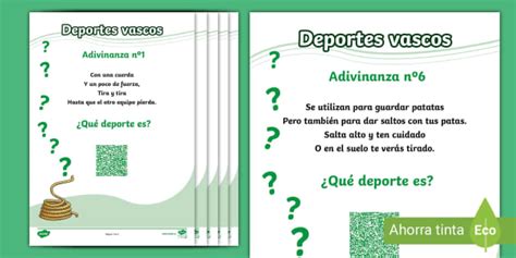 Buscando en códigos QR: Deportes vascos (teacher made)