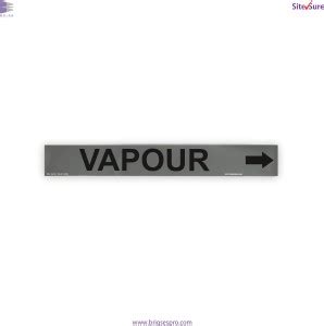 SiteSure SiteSure Vapour Pipe Marker, @ 76.6/piece Emergency Sign Price ...