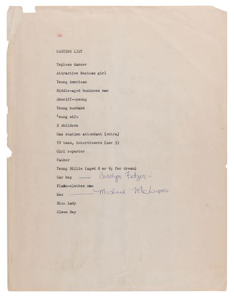 Image result for Jim Morrison Script