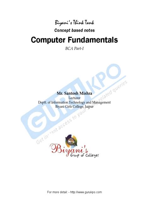 Fundamental of Computer Notes 的图像结果