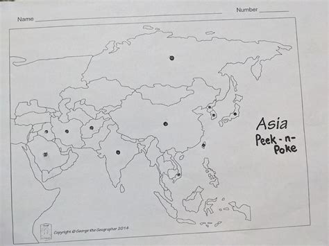 Image result for Asia Map Test