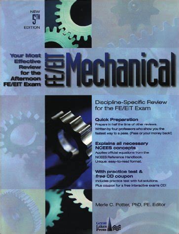 Buy Fe/Eit Mechanical Engineering Review: An Efficient Review for the ...