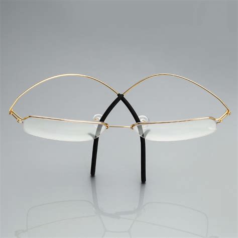 焦点镜界kloffo法国进口纯钛半框男商务眼镜架高度框K8105_adong19830312
