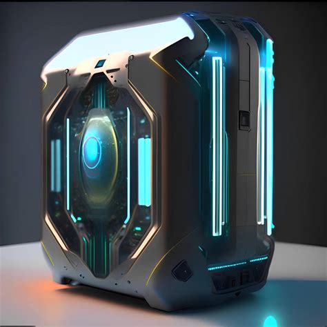 Futuristic Computer Case 的图像结果