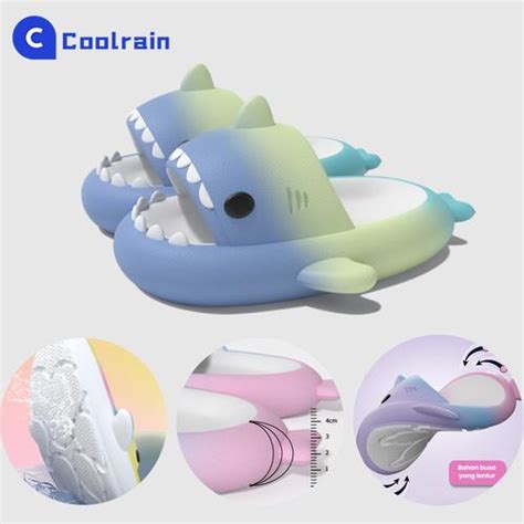 Promo Coolrain Sandal Sandal hiu untuk orang tua dan anak Sandal Hiu ...