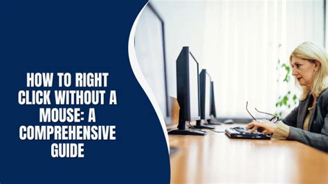 Image result for How to Right Click without a Mouse