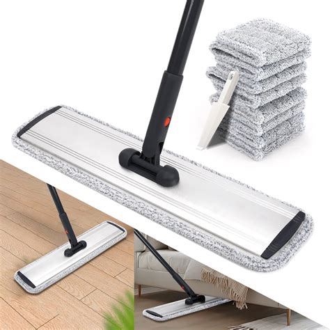 Snapklik.com : 18 Professional Microfiber Mop Large Flat Mops For Floor ...