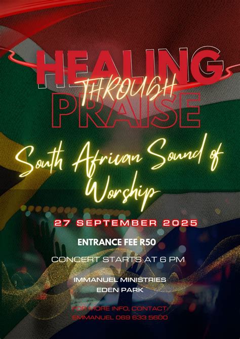 South African Sound of Worship , Immanuel Ministries, 72 Yamaha Street ...