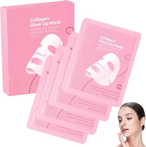 Quasi Bio Collagen Mask, Quasi Face Mask, Korean Collagen Glow up Face ...