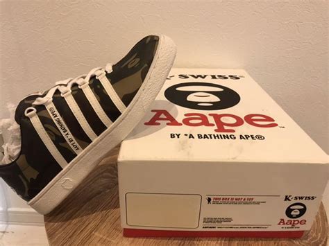 エーエイプ Aape k-swissコラボ bape 公式 ベイプ エイプ