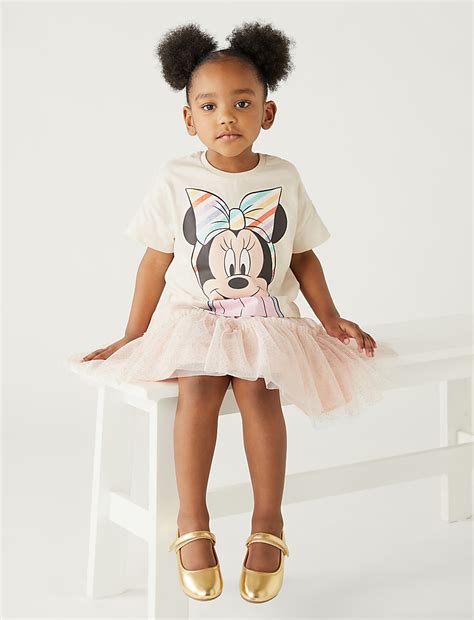 Buy Pure Cotton Minnie Mouse™ T-Shirt at Marks & Spencer