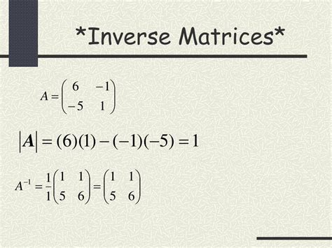 Inverse of Matrices Tutorial 的图像结果
