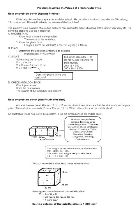 Image result for Rectangular Prism Volume Problems