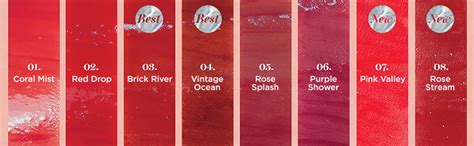 Buy rom&nd Glasting Water Tint 6 Colors (#08 Rose Stream, Glossy ...