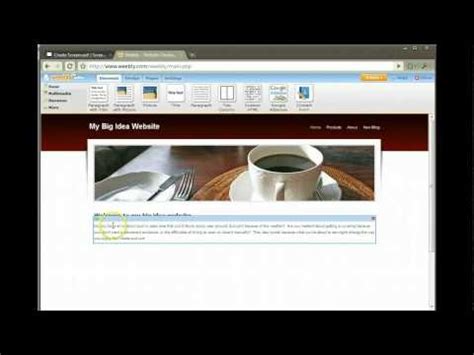 Image result for Weebly Tutorial