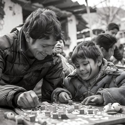 Premium Photo | Families Playing Traditional Games Like Sapo in a Bolivian N Neighbor Holiday ...