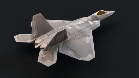 F-22 Raptor Fighter Jet 3D Models | ActionVFX